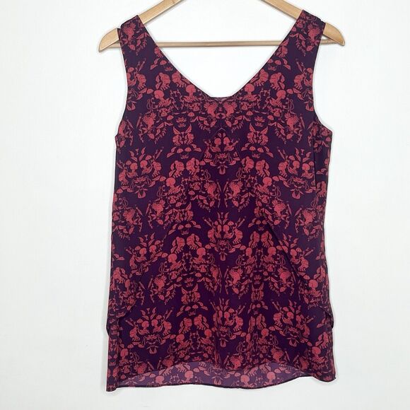 Cabi Cameo Print Sleeveless Blouse Tank Top Womens Small 3258 Fairy Grunge - Picture 5 of 8